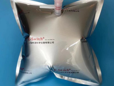 E-Swtich品牌單雙閥門 鋁箔采氣袋 氣體臭氣采樣袋 取樣袋采集氣袋0.1L